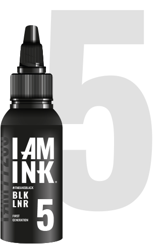 i am INK 5 BLACK LINER 100ml