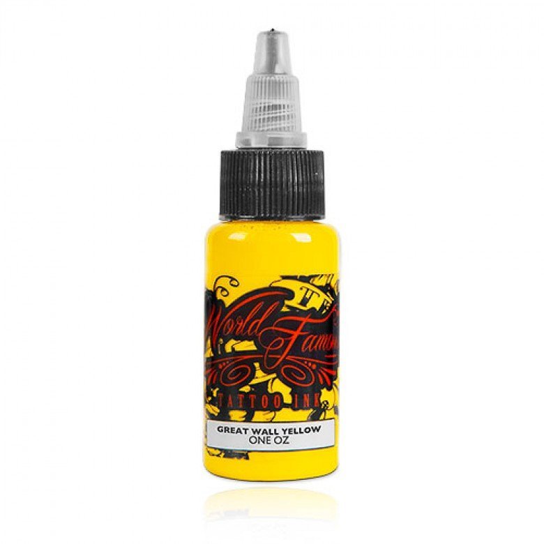 World Famous Tattoo Ink - Great Wall Yellow