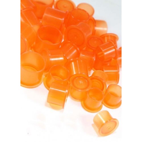 Kalíšky na barvu orange L 500ks 