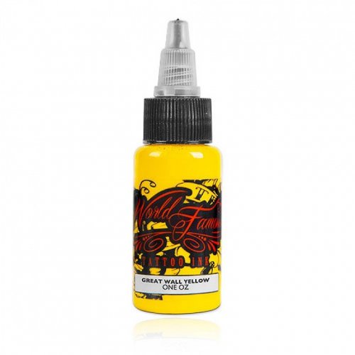 World Famous Tattoo Ink - Great Wall Yellow 