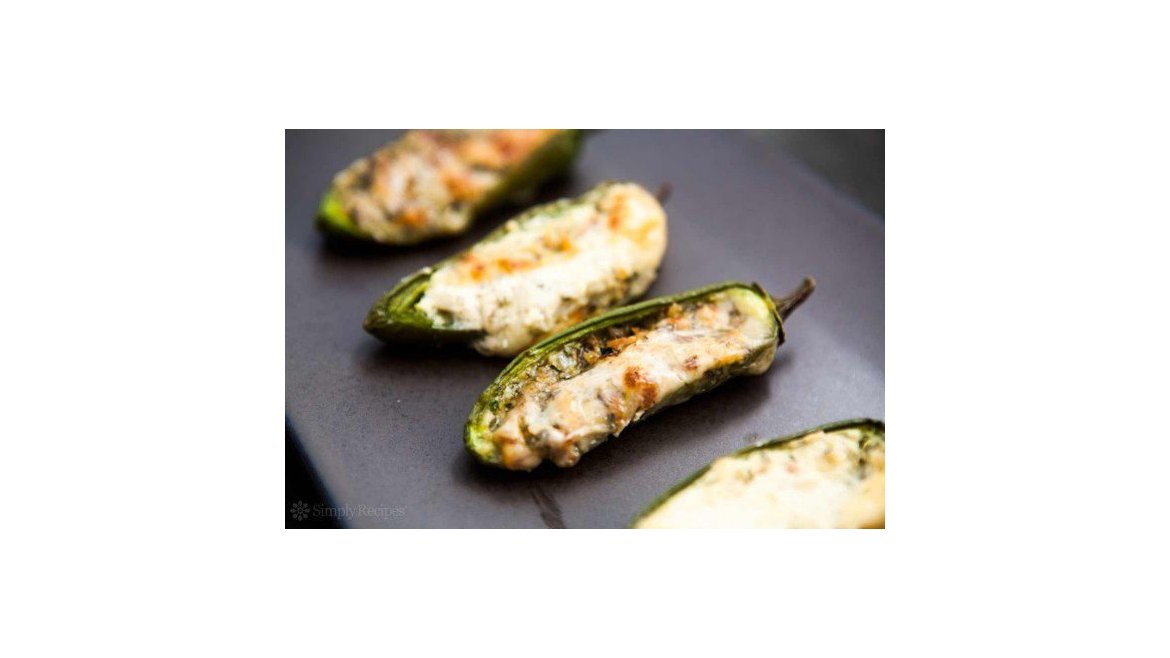 Zapečené plněné jalapeños
