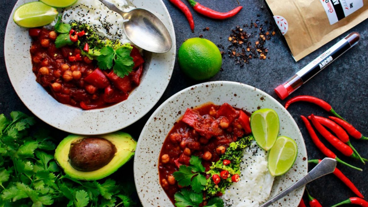 Cizrnové chilli s Ancho