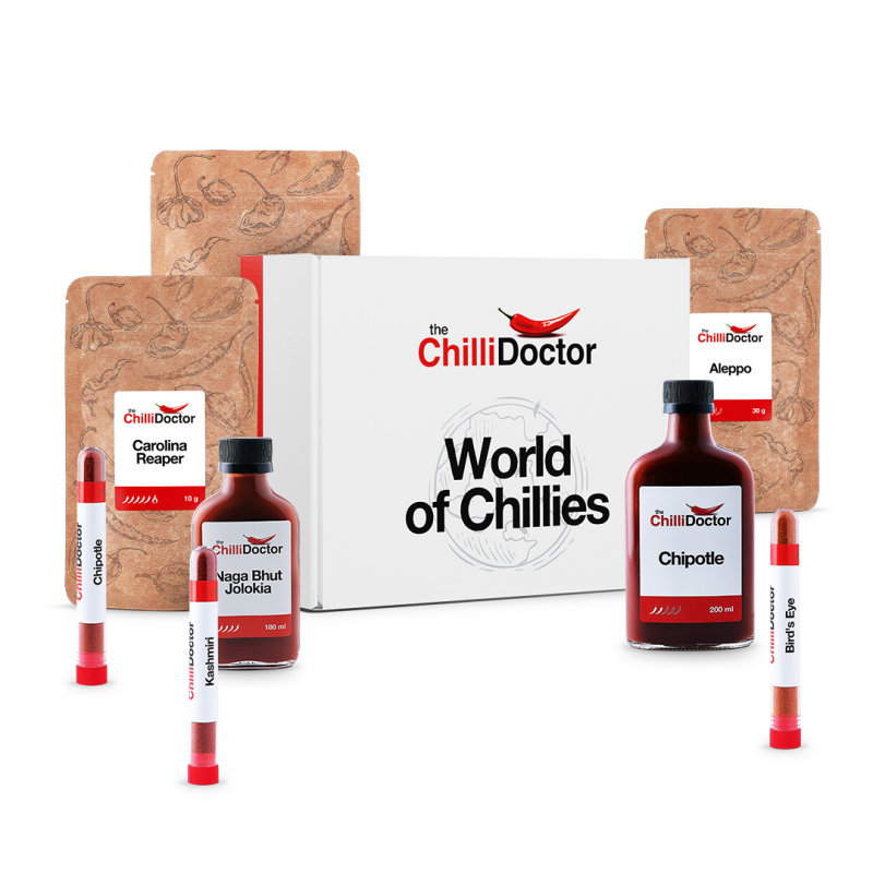 World of Chillies – egy csomag chillipaprikát a világ minden tájából