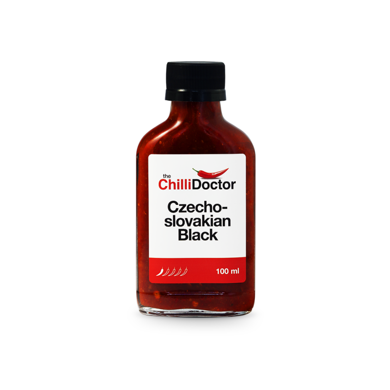 Levně The Chilli Doctor Czechoslovakian Black chilli mash 100 ml