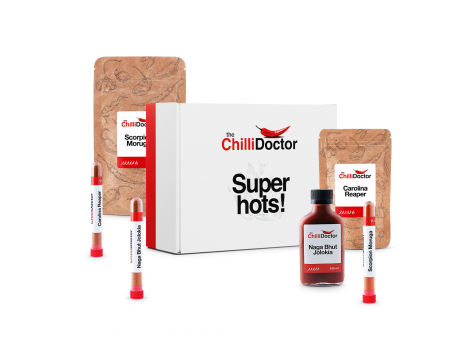 Super Hots! - extrémne pálivý chilli balíček 