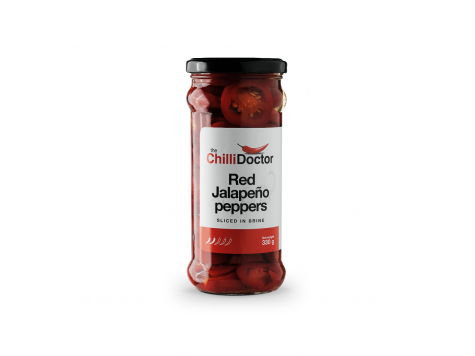 Nakladané Red Jalapeño chilli papričky, krájané 330 g 