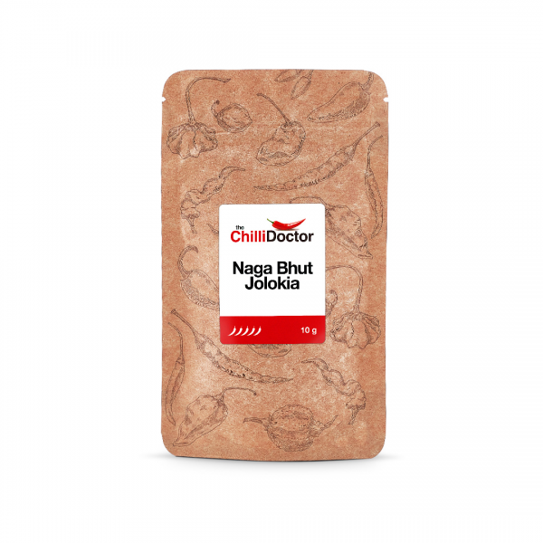 Naga Bhut Jolokia chilli egész szárított 10 g 