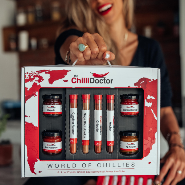 World of Chillies chilli balíček z celého světa The ChilliDoctor