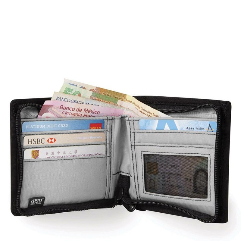 peněženka RFIDSAFE Z100 BIFOLD WALLET black