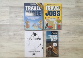 Travel Bible, Travel Jobs + zdarma checklist, mapa, odznáček