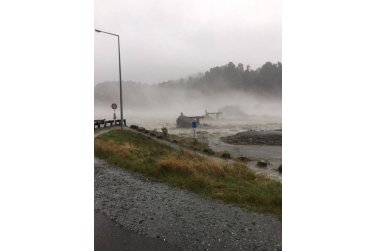 Silné deště na West Coast