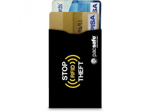 peněženka RFIDSLEEVE 25 (2 PACK) black 