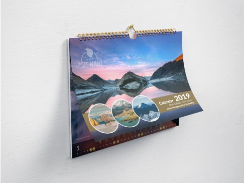 Kalendář Nový Zéland 2023 - 1ks vánoční dárkové balení 