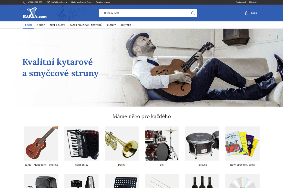 E-shop - Harfa.com