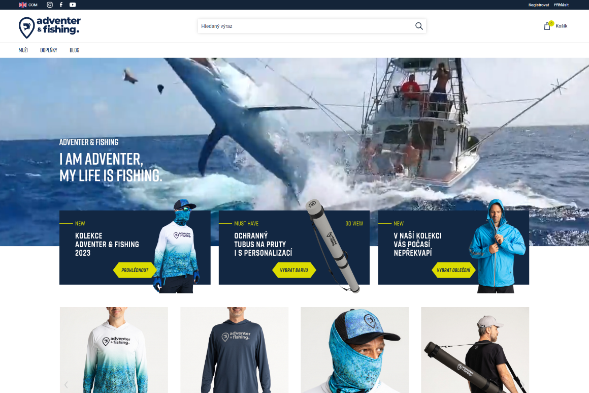 E-shop - Adventerfishing.com