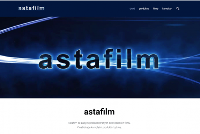 Webové stránky - Astafilm.cz