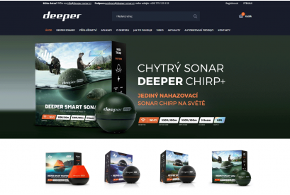 E-shop - Deeper-sonar.cz