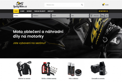 E-shop - LuckyMoto.cz