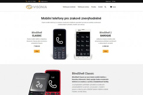 Mezinárodní e-shop - Visonia.cz