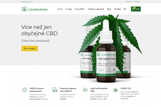 E-shop - Cannaman.cz