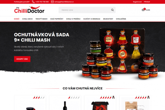 E-shop - theChilliDoctor.cz