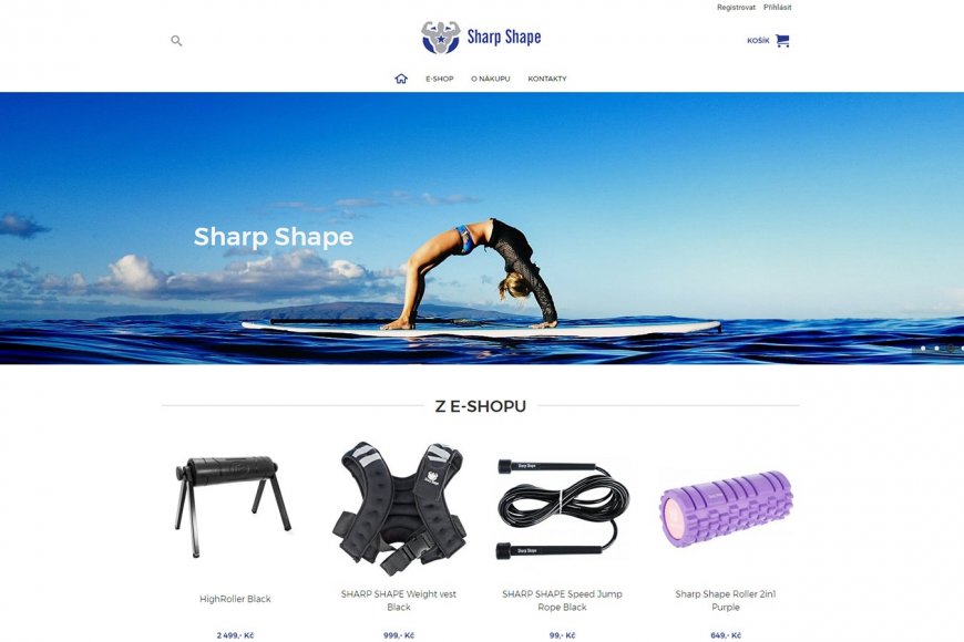 E-shop - SharpShape.cz
