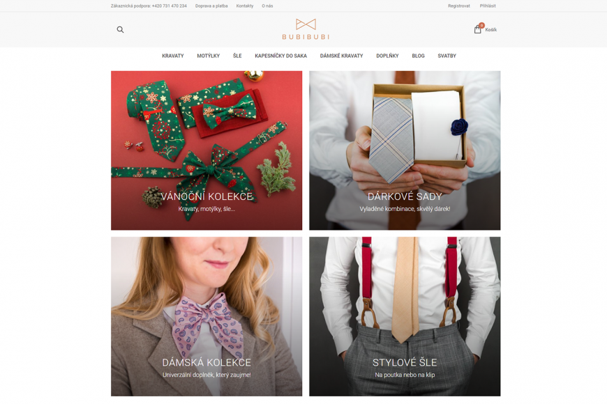 E-shop - Bubibubi.cz