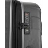 Travelite Vector 4w M cestovní kufr TSA 70 cm 79-91 l Anthracite