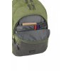 Travelite Basics Backpack Melange městský batoh NB 15,6‘‘ 22 l Green/Grey