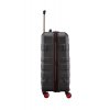 Travelite Vector 4w M cestovní kufr TSA 70 cm 79-91 l Black