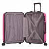Azure Sirocco T-1194 L cestovní kufr TSA 77 cm 91 l Pink