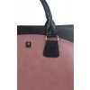 PUNCE LC-01 starorůžová matná dámská kabelka pro notebook do 15.6 palce