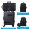 Aerolite BPMAX01 cestovní batoh 3v1 RFID USB YKK 55x35x20 cm 39 l černý