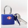 TravelBlue TB027 bezpečnostní TSA zámek na zavazadla, modrý