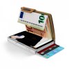 Mondraghi Elegance mini peněženka RFID kůže / hliník Caramel