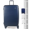 ROCK TR-0214 Novo L cestovní kufr TSA 79 cm - tmavě modrý