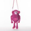 Oilily Monkey Shoulder Bag dětská crossbody taška Fuchsia