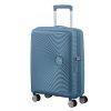 American Tourister Soundbox 55/20 TSA EXP palubní kufr Stone Blue