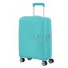 American Tourister Soundbox 55/20 TSA EXP palubní kufr Poolside Blue