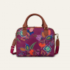 Oilily Sonate Handbag květovaná kabelka 30 cm Raspberry