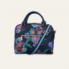 Oilily Sonate Handbag květovaná kabelka 30 cm Blue Iris