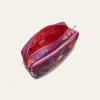 Oilily Sonate S Shoulder Bag květovaná kabelka 24 cm Raspberry