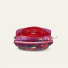 Oilily Sonate S Shoulder Bag květovaná kabelka 24 cm Raspberry