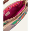 Oilily Sonate Xena Shoulder Bag květovaná kabelka 20 cm Walnut