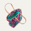 Oilily Peony Handbag květovaná kabelka 29 cm Violet