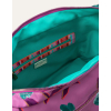 Oilily Peony M Shoulder Bag květovaná kabelka 27 cm Violet