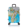 Heys Journey 3G M cestovní kufr TSA 66 cm 86 l Blue Map