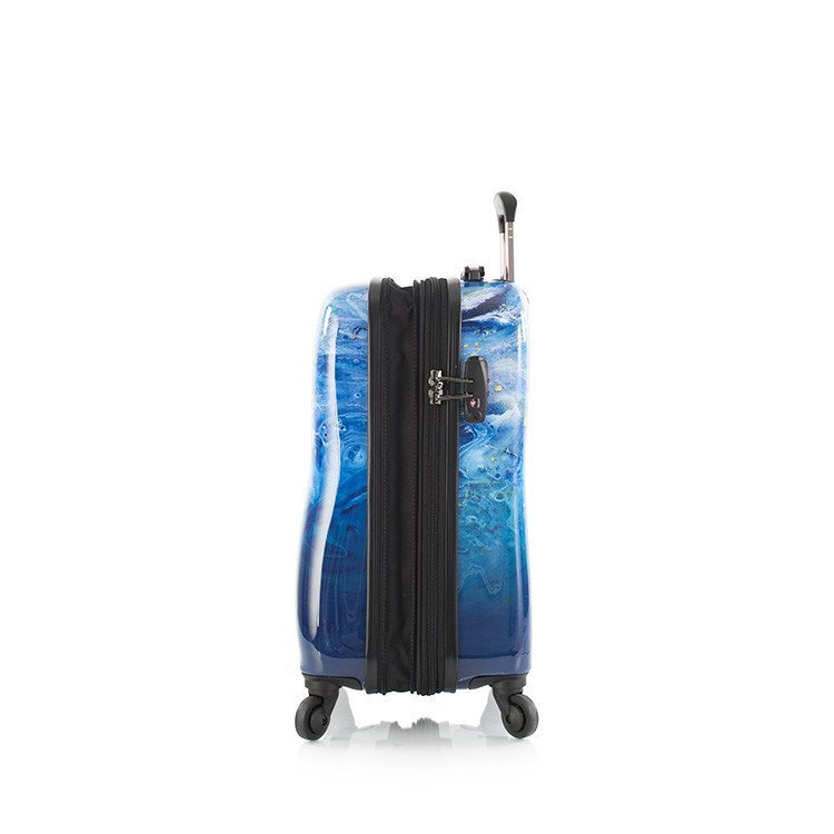 Heys Blue Agate S škrupinový palubný kufor do lietadla TSA 53 cm