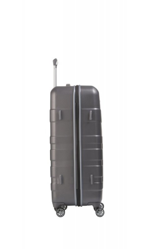 Travelite Vector 4w L cestovní kufr TSA 77 cm 103 l Anthracite
