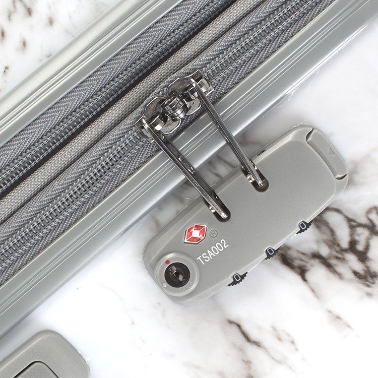 Heys Bianco M štýlový cestovný kufor na TSA 66 cm biely mramor